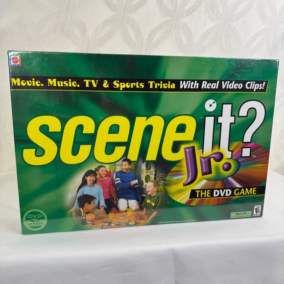 Jr. Scene It? - The DVD Game (2007 Edition) Sealed New - Picture 9 of 9